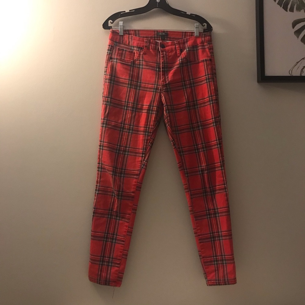 Plaid pants